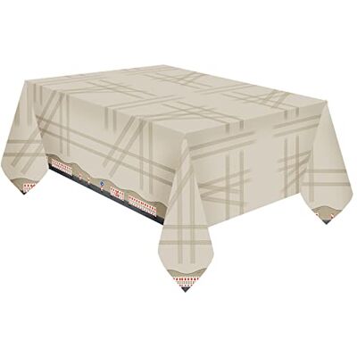 amscan Tablecover Paper Construction Party 180 x 120 cm amscan Tablecover Paper Construction Party 180 x 120 cm