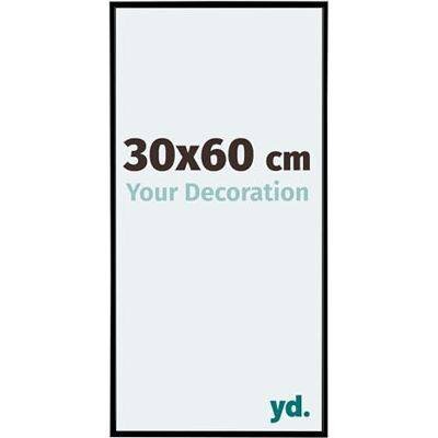 yd. Your Decoration Fotokader 30x60 cm Zwart Mat Fotokader van Kunststof met Acrylglas Antireflex Kader 30x60 cm Evry yd. Your Decoration Fotokader 30x60 cm Zwart Mat Fotokader van Kunststof met Acrylglas Antireflex Kader 30x60 cm Evry