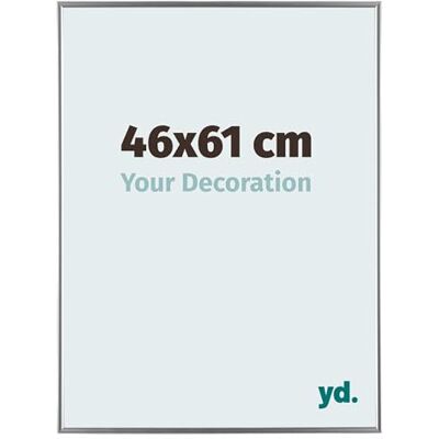 yd. Your Decoration Fotokader 46x61 cm Zilver Hoogglans Fotokader van Kunststof met Acrylglas Antireflex Kader 46x61 cm Evry yd. Your Decoration Fotokader 46x61 cm Zilver Hoogglans Fotokader van Kunststof met Acrylglas Antireflex Kader 46x61 cm Evry
