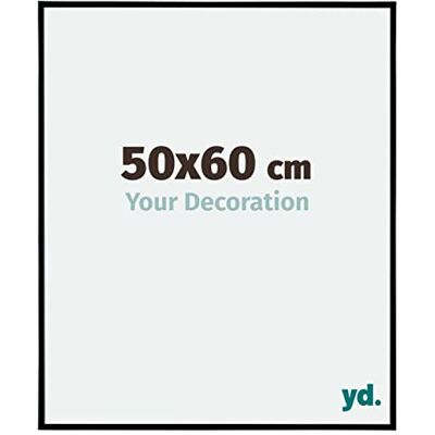 yd. Your Decoration Fotokader 50x60 cm Zwart Mat Fotokader van Kunststof met Acrylglas Antireflex Kader 50x60 cm Evry yd. Your Decoration Fotokader 50x60 cm Zwart Mat Fotokader van Kunststof met Acrylglas Antireflex Kader 50x60 cm Evry