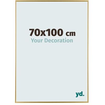 yd. Your Decoration Fotokader 70x100 cm Goud Fotokader van Kunststof met Acrylglas Antireflex Kader 70x100 cm Evry yd. Your Decoration Fotokader 70x100 cm Goud Fotokader van Kunststof met Acrylglas Antireflex Kader 70x100 cm Evry