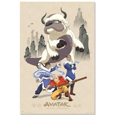 Grupo Erik - Avatar The Last Airbender - 61x91.5 cm - Poster Grupo Erik - Avatar The Last Airbender - 61x91.5 cm - Poster