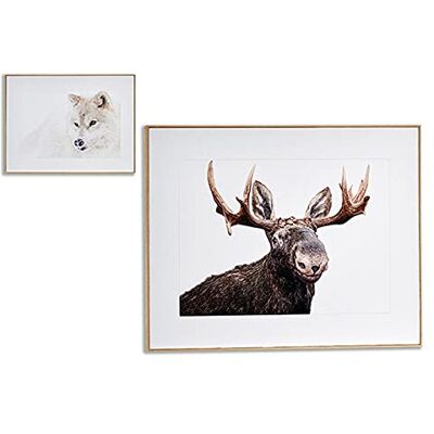 Décor Cadeau Toile en bois - 3 x 61,5 x 81,5 cm Décor Cadeau Toile en bois - 3 x 61,5 x 81,5 cm