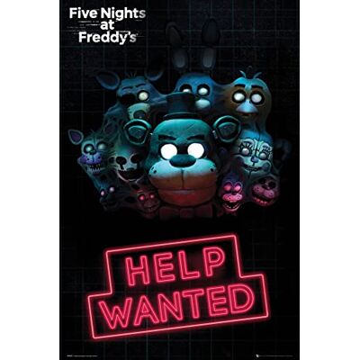 empireposter Five Nights at Freddy's Help Wanted Poster de jeu vidéo 61 x 91,5 cm empireposter Five Nights at Freddy's Help Wanted Poster de jeu vidéo 61 x 91,5 cm