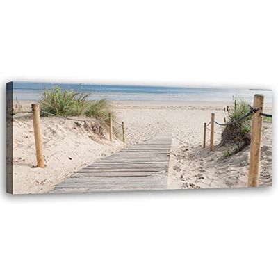 Feeby Impression sur Toile Intissee Mer Plage Eau Vagues Sable 150x50 cm Tableau Moderne Tableau Photo Chambre à Coucher Mer Baltique Mer du Nord Herbe beige Feeby Impression sur Toile Intissee Mer Plage Eau Vagues Sable 150x50 cm Tableau Moderne Tableau Photo Chambre à Coucher Mer Baltique Mer du Nord Herbe beige