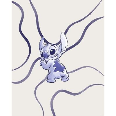Komar Disney Lilo and Stitch Brave and Wild Tableau mural pour chambre d'enfant, 40 x 50 cm Komar Disney Lilo and Stitch Brave and Wild Tableau mural pour chambre d'enfant, 40 x 50 cm