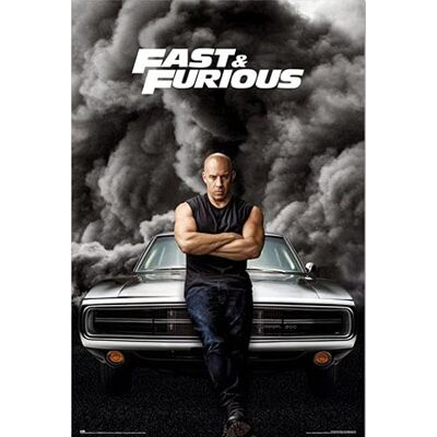 empireposter Fast & Furios Poster Vin Diesel + poster empireposter Fast & Furios Poster Vin Diesel + poster
