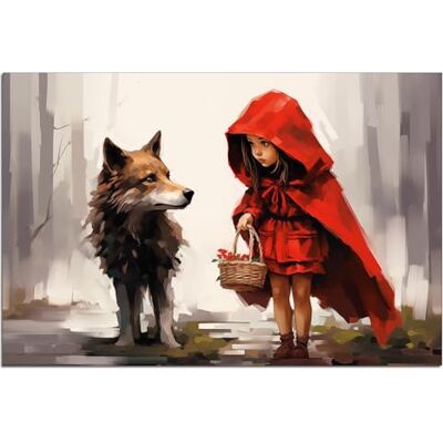 Wallario Poster Rencontre féerique de qualité supérieure Dimensions : 100 x 150 cm Poster XXL Wallario Poster Rencontre féerique de qualité supérieure Dimensions : 100 x 150 cm Poster XXL