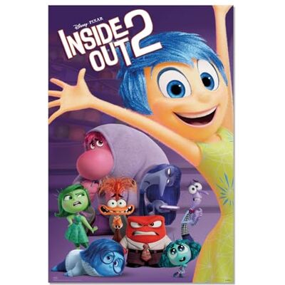 Affiche Disney Pixar Inside Out 2 - affiche Affiche Disney Pixar Inside Out 2 - affiche