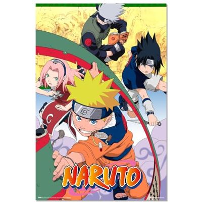 Grupo Erik Poster Naruto 61x91,5 cm Deco Maison, Decoration Murale, Affiche Décorative Grupo Erik Poster Naruto 61x91,5 cm Deco Maison, Decoration Murale, Affiche Décorative