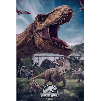GB eye Poster Jurassic Park Jurassic World 61 x 91,5 cm GB eye Poster Jurassic Park Jurassic World 61 x 91,5 cm