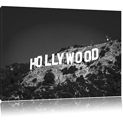 Pixxprint Marque de Hollywood Photo Canvas Taille: 80x60 cm Décoration murale Impression artistique Entièrement assemblé Pixxprint Marque de Hollywood Photo Canvas Taille: 80x60 cm Décoration murale Impression artistique Entièrement assemblé