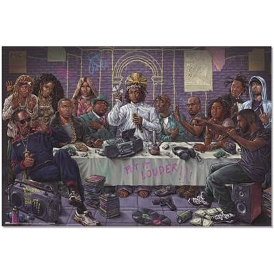 Grupo Erik Affiche La Dernière Cène du Hip Hop - Affiche Grupo Erik Affiche La Dernière Cène du Hip Hop - Affiche