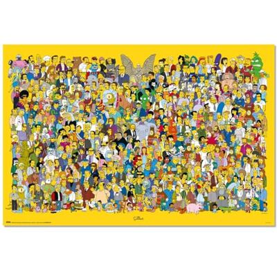Grupo Erik Poster Les Simpson 61x91,5 cm Deco Maison, Decoration Murale, Affiche Décorative Grupo Erik Poster Les Simpson 61x91,5 cm Deco Maison, Decoration Murale, Affiche Décorative