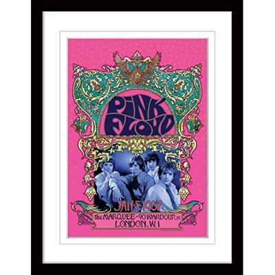 Pyramid Pink Floyd Affiche encadrée de concert Édition collector (concert 67 avec bordure blanche) Cadre 30 x 40 cm – Marchandise officielle, Multicolore, 40,6 x 30,5 cm Pyramid Pink Floyd Affiche encadrée de concert Édition collector (concert 67 avec bordure blanche) Cadre 30 x 40 cm – Marchandise officielle, Multicolore, 40,6 x 30,5 cm