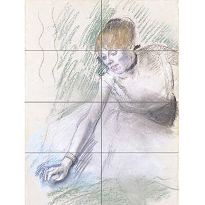Artery8 Degas Dancer Drawing XL Giant Panel Poster (8 Sections) Danseur Dessin Affiche Artery8 Degas Dancer Drawing XL Giant Panel Poster (8 Sections) Danseur Dessin Affiche