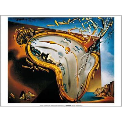 1art1 Salvador Dali Poster Les Montres Molli Impression d'art 70x50 cm 1art1 Salvador Dali Poster Les Montres Molli Impression d'art 70x50 cm