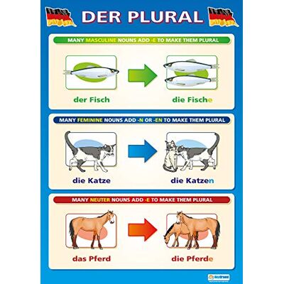 Daydream Education Poster éducatif en langue allemande en papier laminé brillant 850 x 594 mm (A1) Daydream Education Poster éducatif en langue allemande en papier laminé brillant 850 x 594 mm (A1)