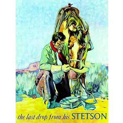 Wee Blue Coo Affiche Vintage Advert Cowboy Stetson Last Drop Art Impression Murale 30X16 Wee Blue Coo Affiche Vintage Advert Cowboy Stetson Last Drop Art Impression Murale 30X16