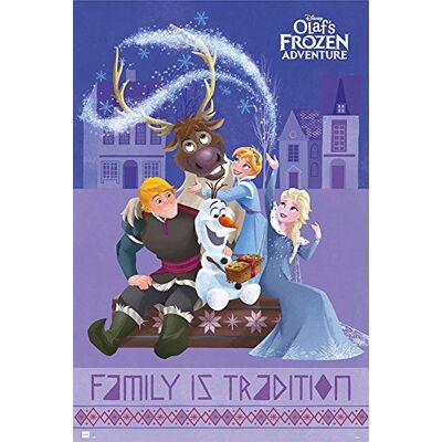 empireposter Poster La Reine des Neiges Family is Tradition Groupe + poster empireposter Poster La Reine des Neiges Family is Tradition Groupe + poster