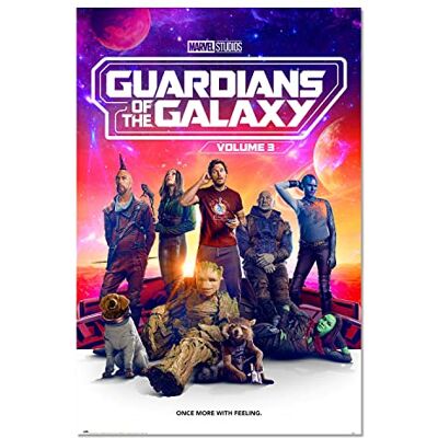 Grupo Erik Poster Marvel Gardiens de la Galaxie Vol 3 Deco Maison, Decoration Murale, Affiche Décorative Grupo Erik Poster Marvel Gardiens de la Galaxie Vol 3 Deco Maison, Decoration Murale, Affiche Décorative