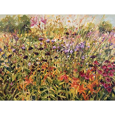The Art Group Anne-Marie Butlin - Champ de Lys Impression sur Toile The Art Group Anne-Marie Butlin - Champ de Lys Impression sur Toile