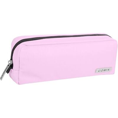 COMIX Trousse rectangulaire, légère et compacte, facile à transporter et à ranger dans un sac à dos ou un sac, idéale pour l'école, l'université et le travail, avec fermeture à glissière pratique, COMIX Trousse rectangulaire, légère et compacte, facile à transporter et à ranger dans un sac à dos ou un sac, idéale pour l'école, l'université et le travail, avec fermeture à glissière pratique,
