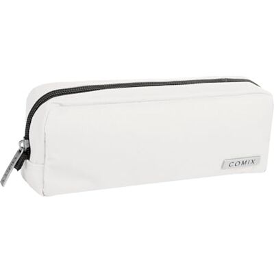 COMIX Trousse rectangulaire, légère et compacte, facile à transporter et à ranger dans un sac à dos ou un sac, idéale pour l'école, l'université et le travail, avec fermeture à glissière pratique, COMIX Trousse rectangulaire, légère et compacte, facile à transporter et à ranger dans un sac à dos ou un sac, idéale pour l'école, l'université et le travail, avec fermeture à glissière pratique,