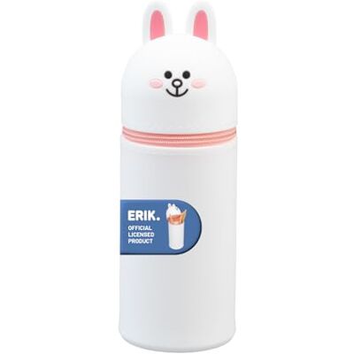 Grupo Erik Trousse 3D Lapin Trousse Extensible en Silicone pour Collège ou Lycée, Fournitures Scolaires, Matériel Scolaire Grupo Erik Trousse 3D Lapin Trousse Extensible en Silicone pour Collège ou Lycée, Fournitures Scolaires, Matériel Scolaire