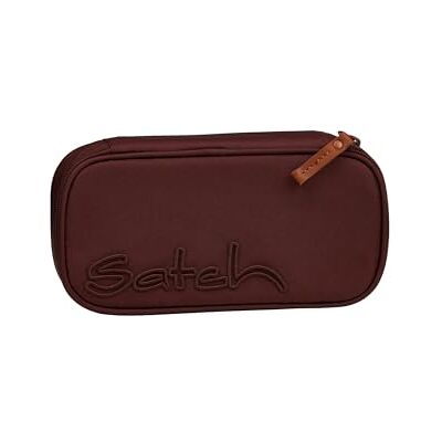 Satch Trousse extra large avec compartiment séparateur, compartiment zippé, porte-stylo, équerre, fenêtre pour emploi du temps, Ruby nordique Baie, one_size, Tendance Satch Trousse extra large avec compartiment séparateur, compartiment zippé, porte-stylo, équerre, fenêtre pour emploi du temps, Ruby nordique Baie, one_size, Tendance