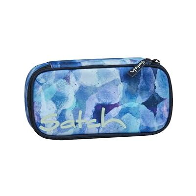 Satch BSC Trousse à crayons 22 cm, Ciel flou Bleu foncé, One Size, Moderne Satch BSC Trousse à crayons 22 cm, Ciel flou Bleu foncé, One Size, Moderne