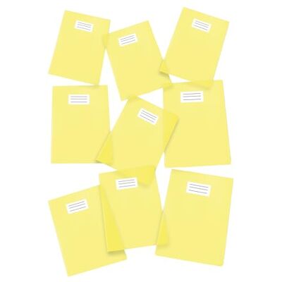 Pigna Lot de 25 housses maxi/couvre-cahier, coloré, transparent, f.to A4 jaune Pigna Lot de 25 housses maxi/couvre-cahier, coloré, transparent, f.to A4 jaune