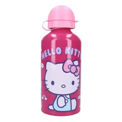 My sweety pop Gourde Hello Kitty pour fille Aluminium Enfants Jardin d'enfants École Vacances Repas 19 cm 500 ml Hydration Idée cadeau (Hello Kitty Rose) My sweety pop Gourde Hello Kitty pour fille Aluminium Enfants Jardin d'enfants École Vacances Repas 19 cm 500 ml Hydration Idée cadeau (Hello Kitty Rose)
