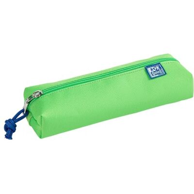 Oxford , Favorit Trousse ronde porte-stylo moyen, 1 compartiment à fermeture éclair, 7 x 21 L x H 4 cm, couleur néon vert Oxford , Favorit Trousse ronde porte-stylo moyen, 1 compartiment à fermeture éclair, 7 x 21 L x H 4 cm, couleur néon vert