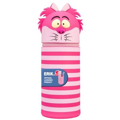 Grupo Erik Trousse 3D Disney, Alice au Pays des Merveilles, Chat du Cheshire Trousse Extensible en Silicone pour Collège ou Lycée, Fournitures Scolaires, Matériel Scolaire Grupo Erik Trousse 3D Disney, Alice au Pays des Merveilles, Chat du Cheshire Trousse Extensible en Silicone pour Collège ou Lycée, Fournitures Scolaires, Matériel Scolaire