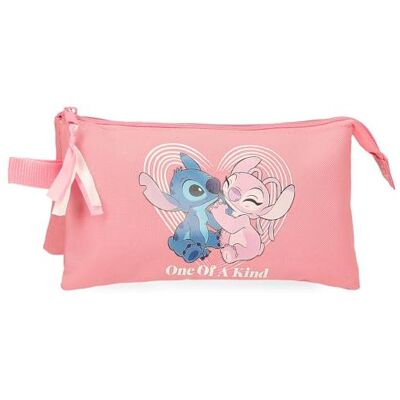 Enso Disney Trousse scolaire, fabriquée en polyester, triple compartiment pour améliorer l'organisation, taille idéale pour transporter dans le sac à dos, avec poignée latérale., One Of A Kind, Talla única Enso Disney Trousse scolaire, fabriquée en polyester, triple compartiment pour améliorer l'organisation, taille idéale pour transporter dans le sac à dos, avec poignée latérale., One Of A Kind, Talla única