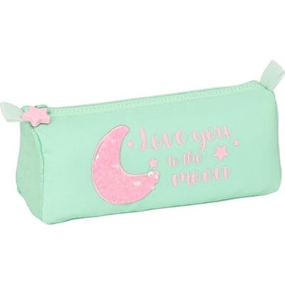 safta BLACKFIT8 MOON Trousse en tissu recyclable, trousse pour enfant, idéale pour les enfants d'âge scolaire, confortable et polyvalente, qualité et résistance, 21 x 7 x 8 cm, couleur verte, vert, safta BLACKFIT8 MOON Trousse en tissu recyclable, trousse pour enfant, idéale pour les enfants d'âge scolaire, confortable et polyvalente, qualité et résistance, 21 x 7 x 8 cm, couleur verte, vert,