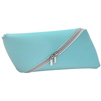 WEDO 24272014 Trousse SLOPE peu encombrante avec 2 fermetures Éclair et facile à nettoyer Turquoise WEDO 24272014 Trousse SLOPE peu encombrante avec 2 fermetures Éclair et facile à nettoyer Turquoise