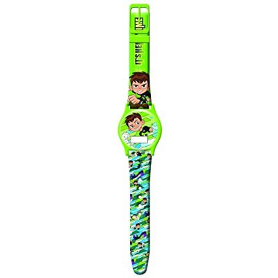 CARTOON DIAKAKIS 000500208 Montre numérique à clapet Ben10, multicolore CARTOON DIAKAKIS 000500208 Montre numérique à clapet Ben10, multicolore