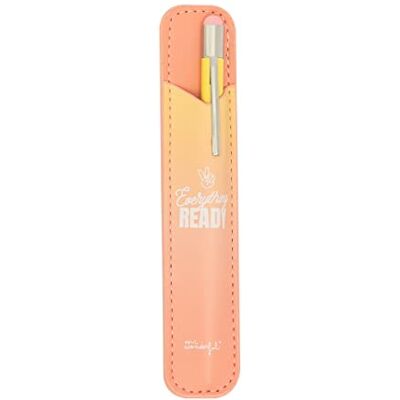 Mr. Wonderful Mr Wonderful Set of Pencil Case and Pen Pink Everything Ready, Multicolore, Regular, Modern Mr. Wonderful Mr Wonderful Set of Pencil Case and Pen Pink Everything Ready, Multicolore, Regular, Modern