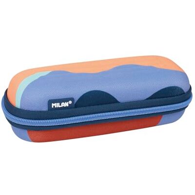 MILAN ® Trousse ovale semi-rigide série The Fun, multicolore MILAN ® Trousse ovale semi-rigide série The Fun, multicolore
