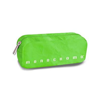 Pigna Monochrome Trousse format sachet effet papier, vert Pigna Monochrome Trousse format sachet effet papier, vert