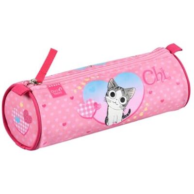 QUO VADIS Trousse scolaire Ronde Chi Multicolore 8x23x8 cm Toile (polyester) 1 compartiment(s) QUO VADIS Trousse scolaire Ronde Chi Multicolore 8x23x8 cm Toile (polyester) 1 compartiment(s)