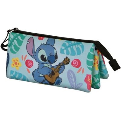 Disney Lilo and Stitch Trousse triple pour guitare Vert 23 x 11 cm, Lilo et Stitch verts, One Size, Trousse triple Disney Lilo and Stitch Trousse triple pour guitare Vert 23 x 11 cm, Lilo et Stitch verts, One Size, Trousse triple