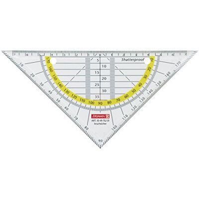 Brunnen - Geometrie-Dreieck 16cm - incassable - Geometry Triangle Brunnen - Geometrie-Dreieck 16cm - incassable - Geometry Triangle