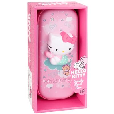 CoolPack Hello Kitty Eva Trousse d'écolier – Trousse anti-stress effet 3D Hello Kitty, Rose, Hello Kitty CoolPack Hello Kitty Eva Trousse d'écolier – Trousse anti-stress effet 3D Hello Kitty, Rose, Hello Kitty