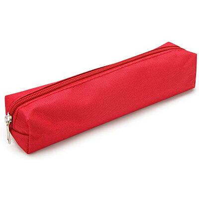 Waytex Trousse Scolaire Fourre-Tout Multi Usages Petit Format Rectangulaire 21x4x4 cm Textile Souple, Rouge, Trousse scolaire Waytex Trousse Scolaire Fourre-Tout Multi Usages Petit Format Rectangulaire 21x4x4 cm Textile Souple, Rouge, Trousse scolaire