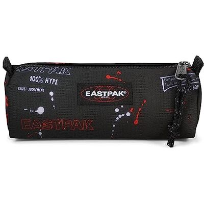 EASTPAK BENCHMARK Trousse simple 21 cm Tags Noir, Étiquettes noires, One Size, Classique EASTPAK BENCHMARK Trousse simple 21 cm Tags Noir, Étiquettes noires, One Size, Classique