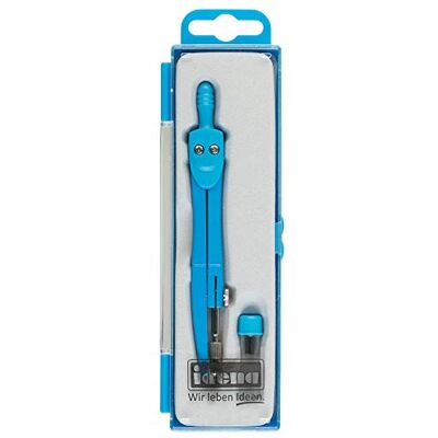 Idena 22070 Compas d'école avec mines de rechange Bleu clair Idena 22070 Compas d'école avec mines de rechange Bleu clair