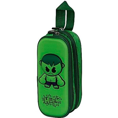 KARACTERMANIA Hulk Bobblehead-Trousse 3D Double, Vert, Vert, Trousse 3D Double Bobblehead KARACTERMANIA Hulk Bobblehead-Trousse 3D Double, Vert, Vert, Trousse 3D Double Bobblehead